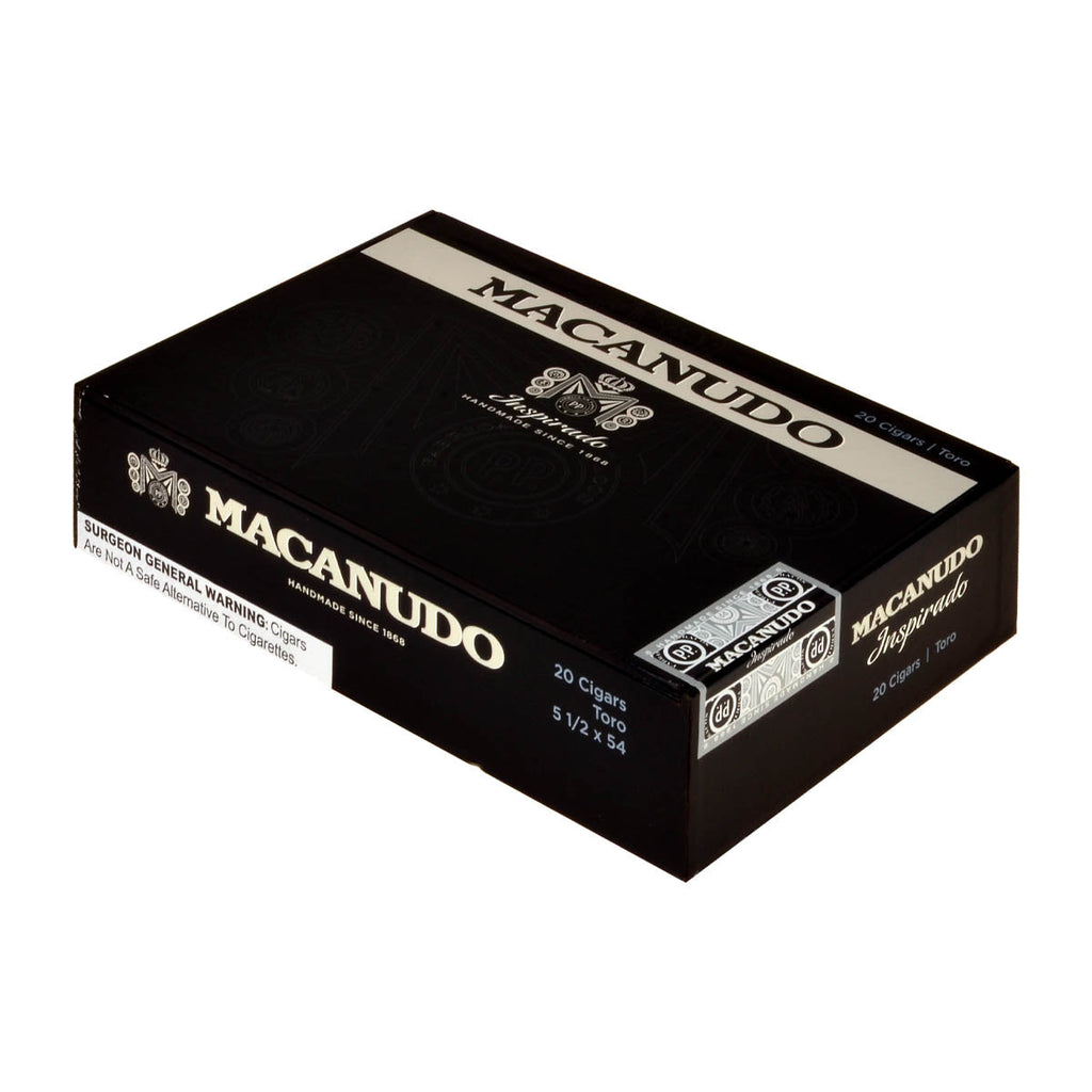 Macanudo Inspirado Black Toro Cigars Box of 20