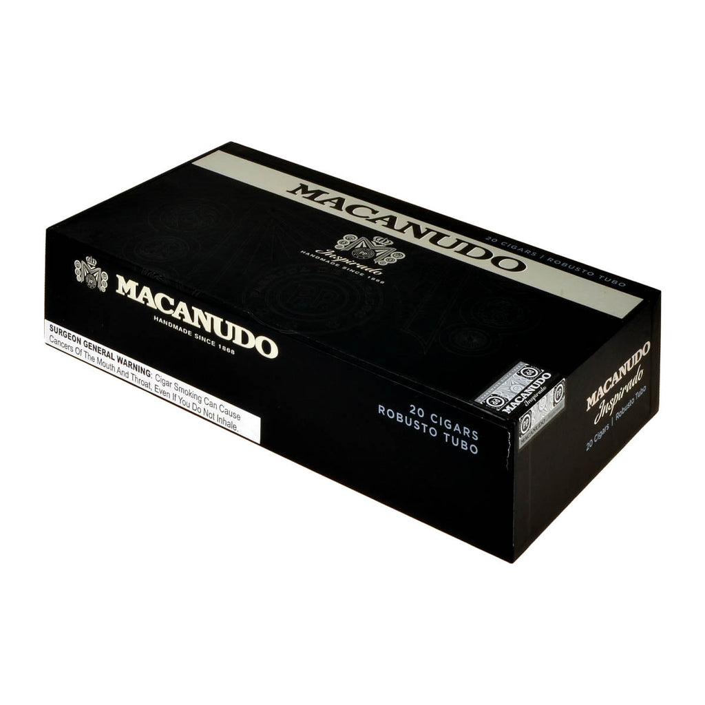 Macanudo Inspirado Black Robusto Tubo Cigars Box of 20