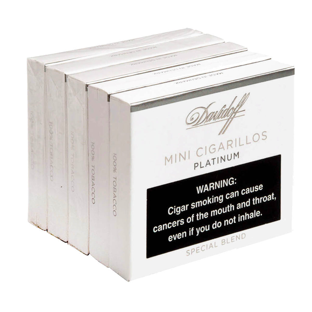 Davidoff Mini Cigarillos Platinum 5 Packs of 20