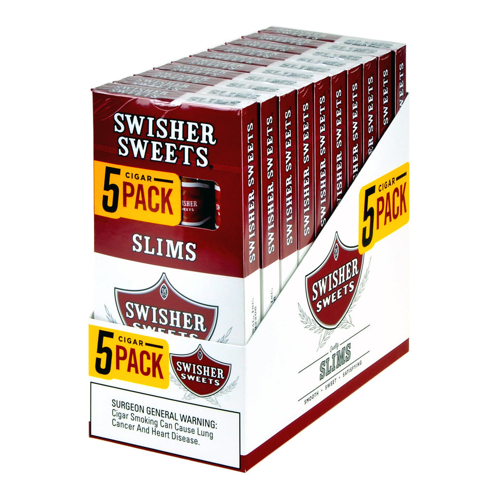 Swisher Sweets Slims 10 Packs of 5 Cigars