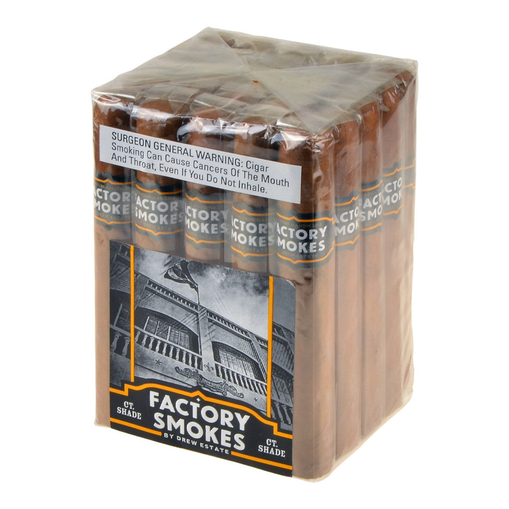 Factory Smokes Shade Toro Cigars Bundle of 25