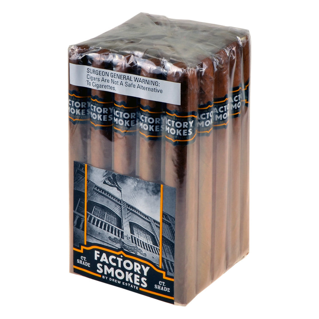 Factory Smokes Shade Churchill Cigars Bundle of 25